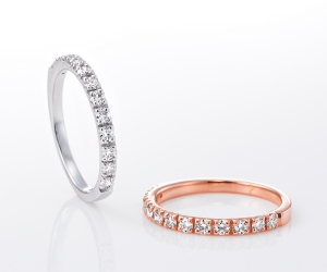 ハーフエタニティリング