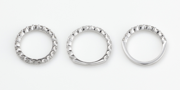 ハーフエタニティリング|フルエタニティリング